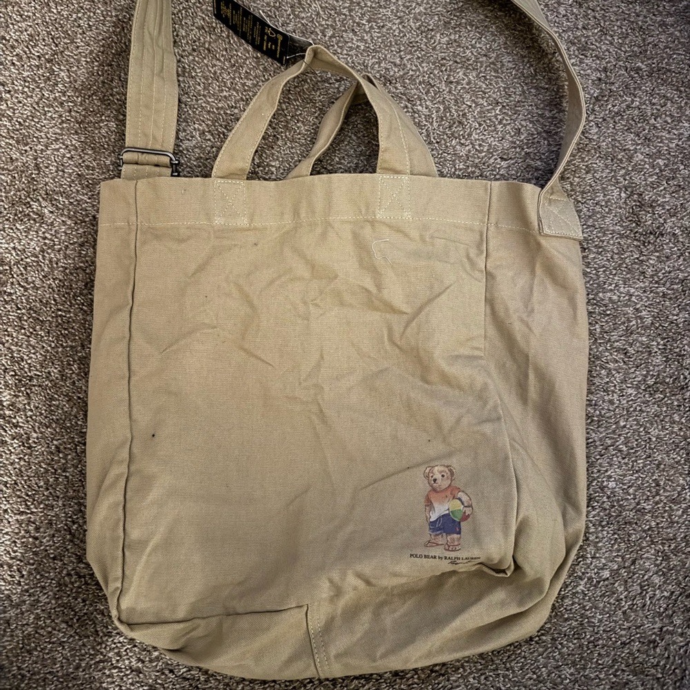 Polo by Ralph Lauren Tan Toiletry Bag